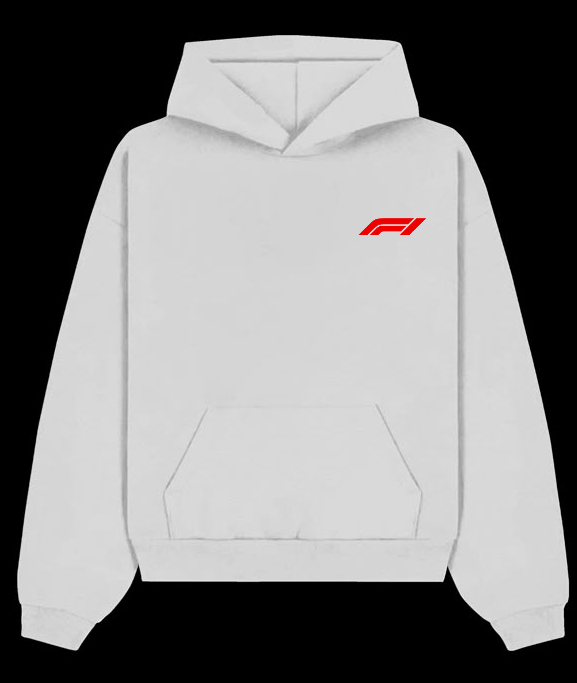 F1 Hoodie off white