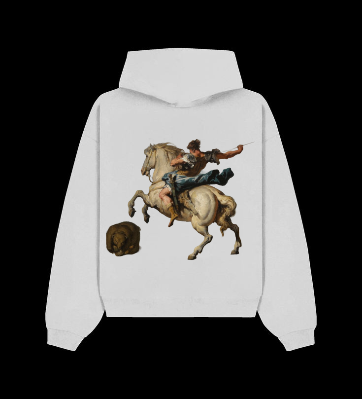 Hoodi off white the horse